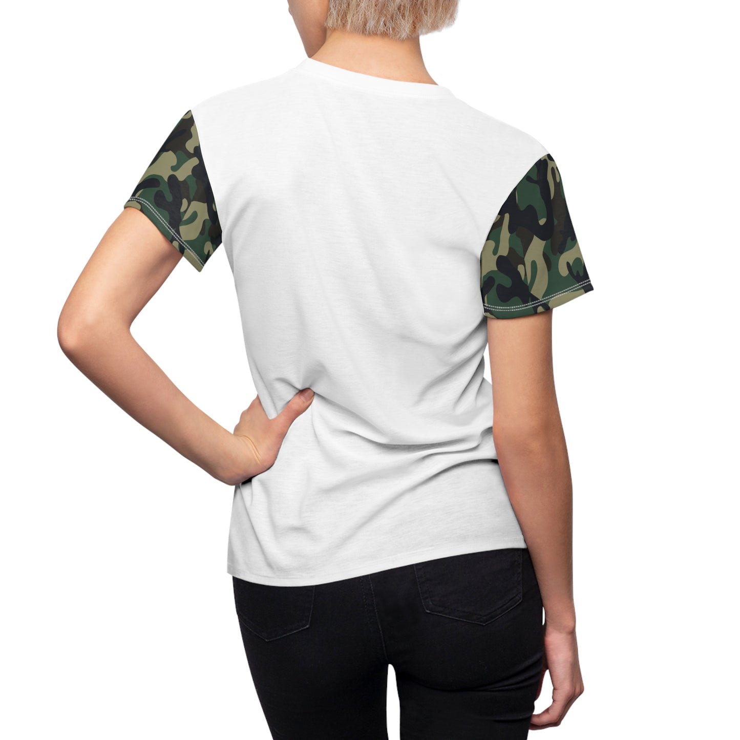 Cardio Camo - Women's Cut & Sew Tee