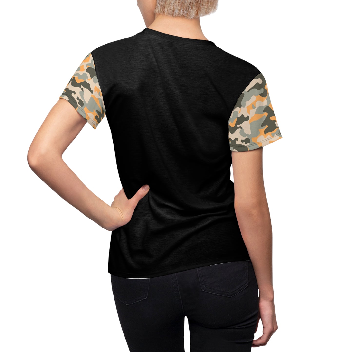 Cardio Camo - Women's Cut & Sew Tee