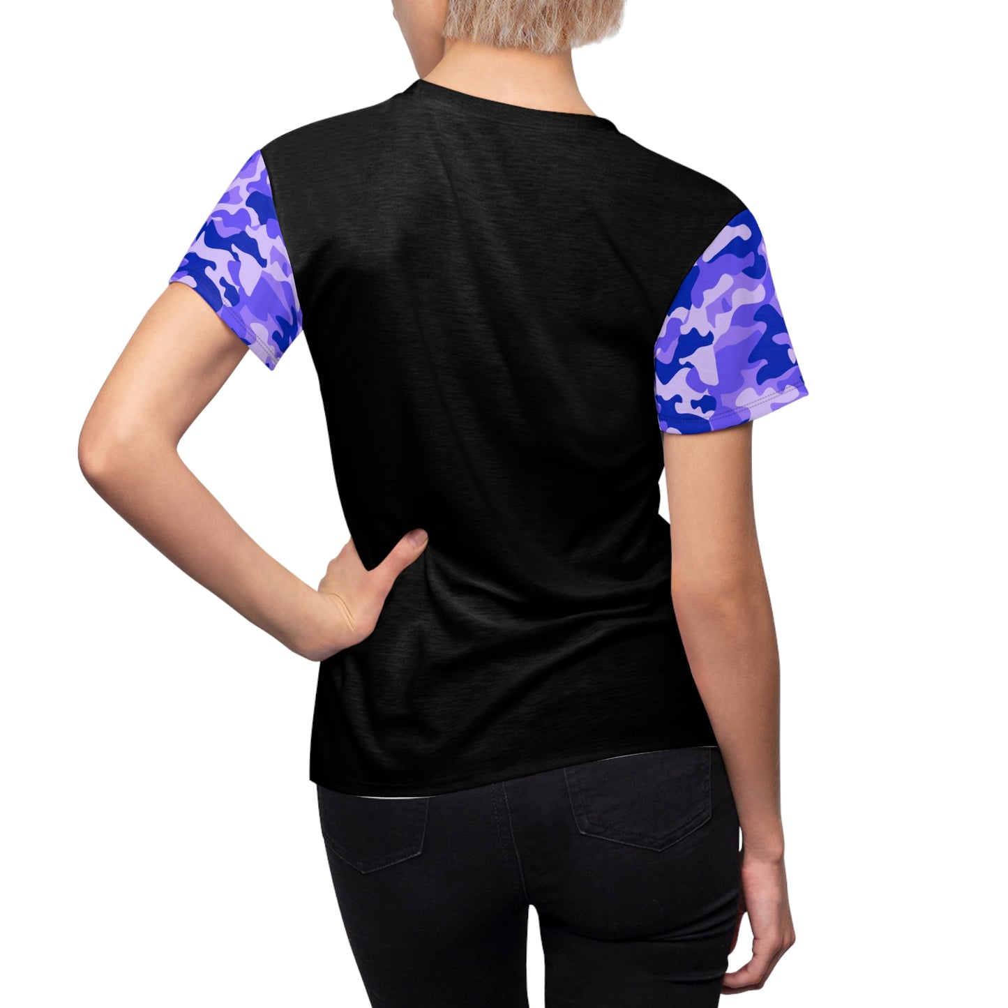 Cardio Camo - Women's Cut & Sew Tee