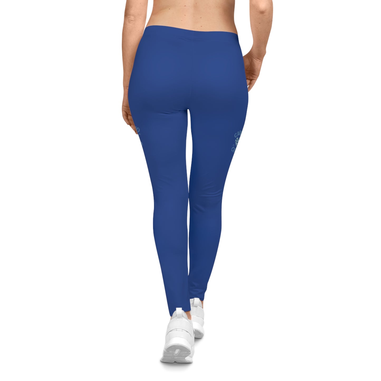Cardio Camo Women's Blue Casual Leggings