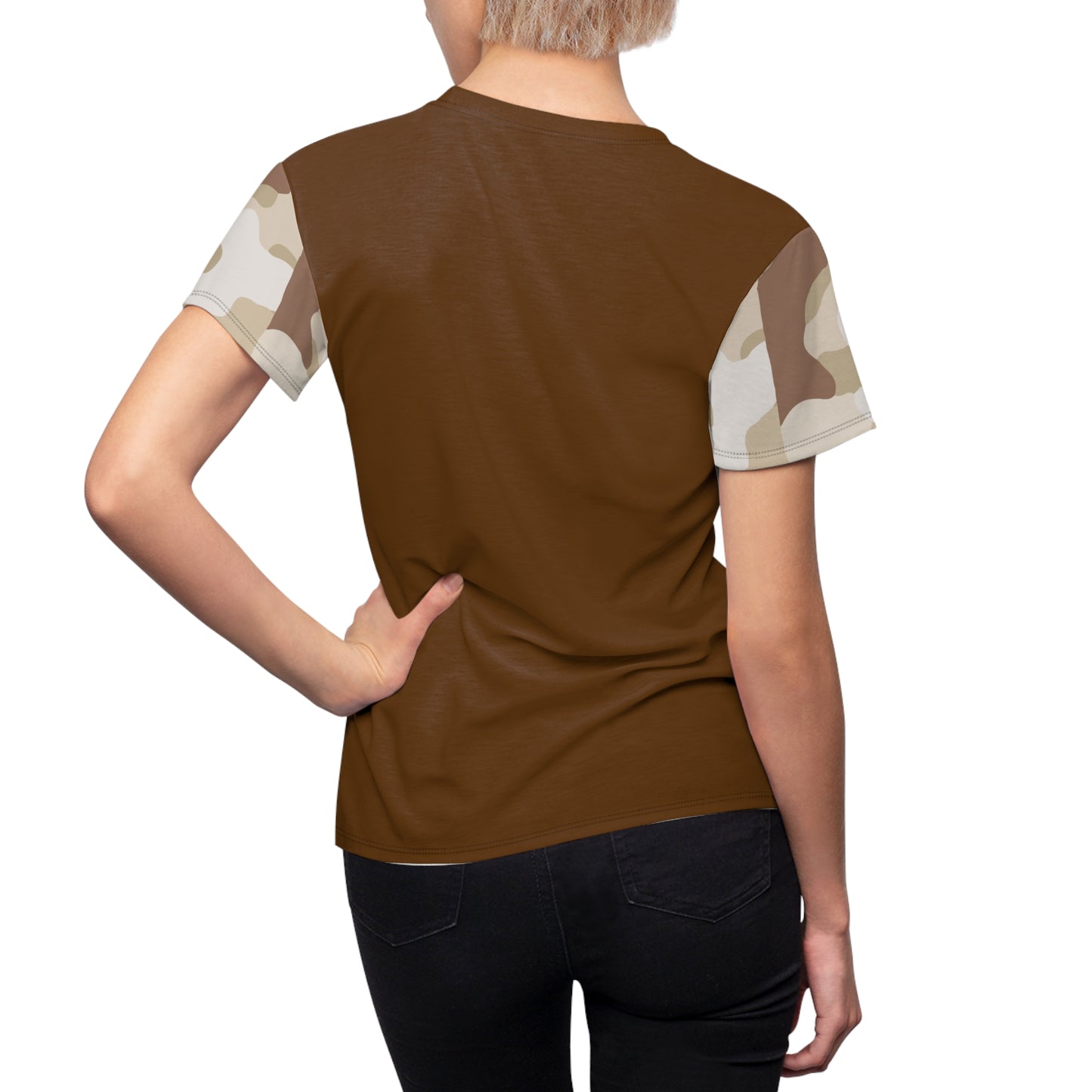 Cardio Camo - Women's Cut & Sew Tee