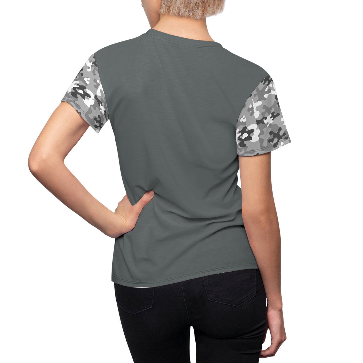 Cardio Camo - Women's Cut & Sew Tee