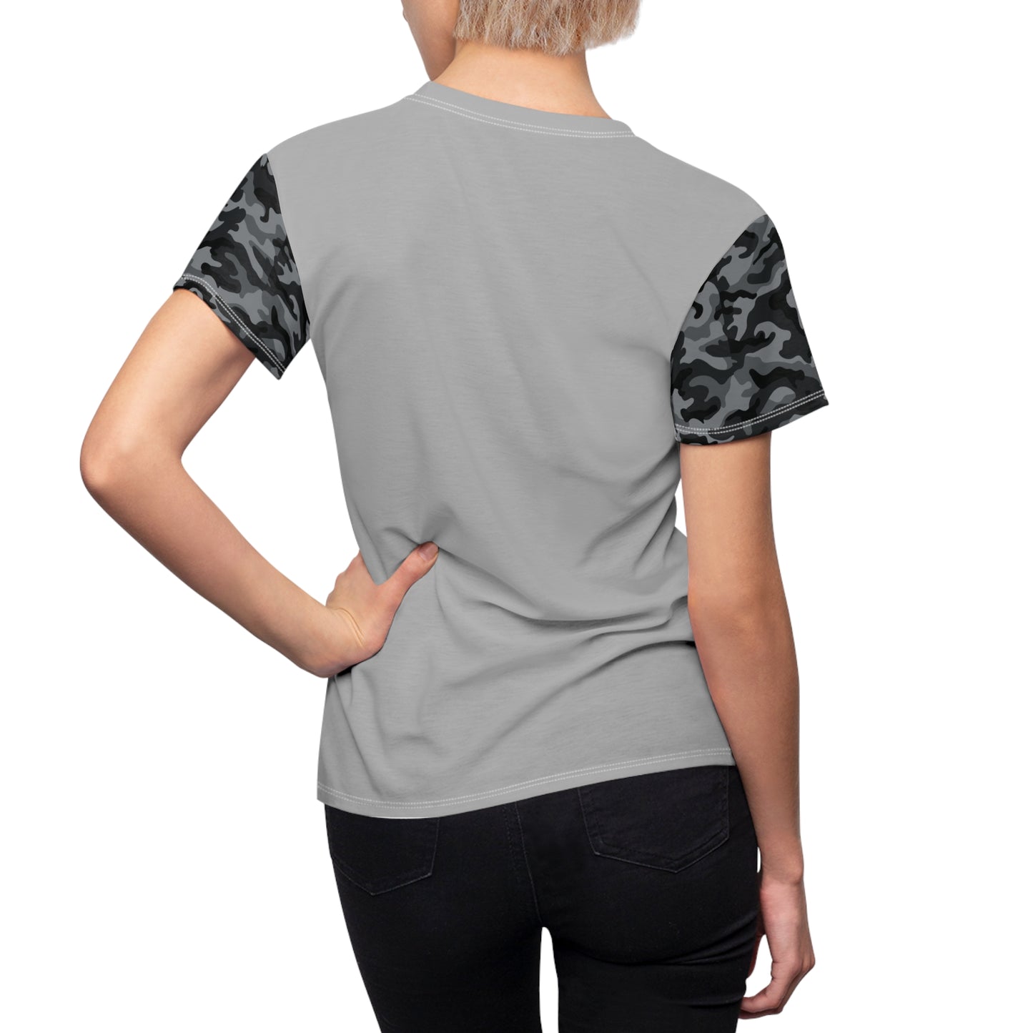 Cardio Camo - Women's Cut & Sew Tee