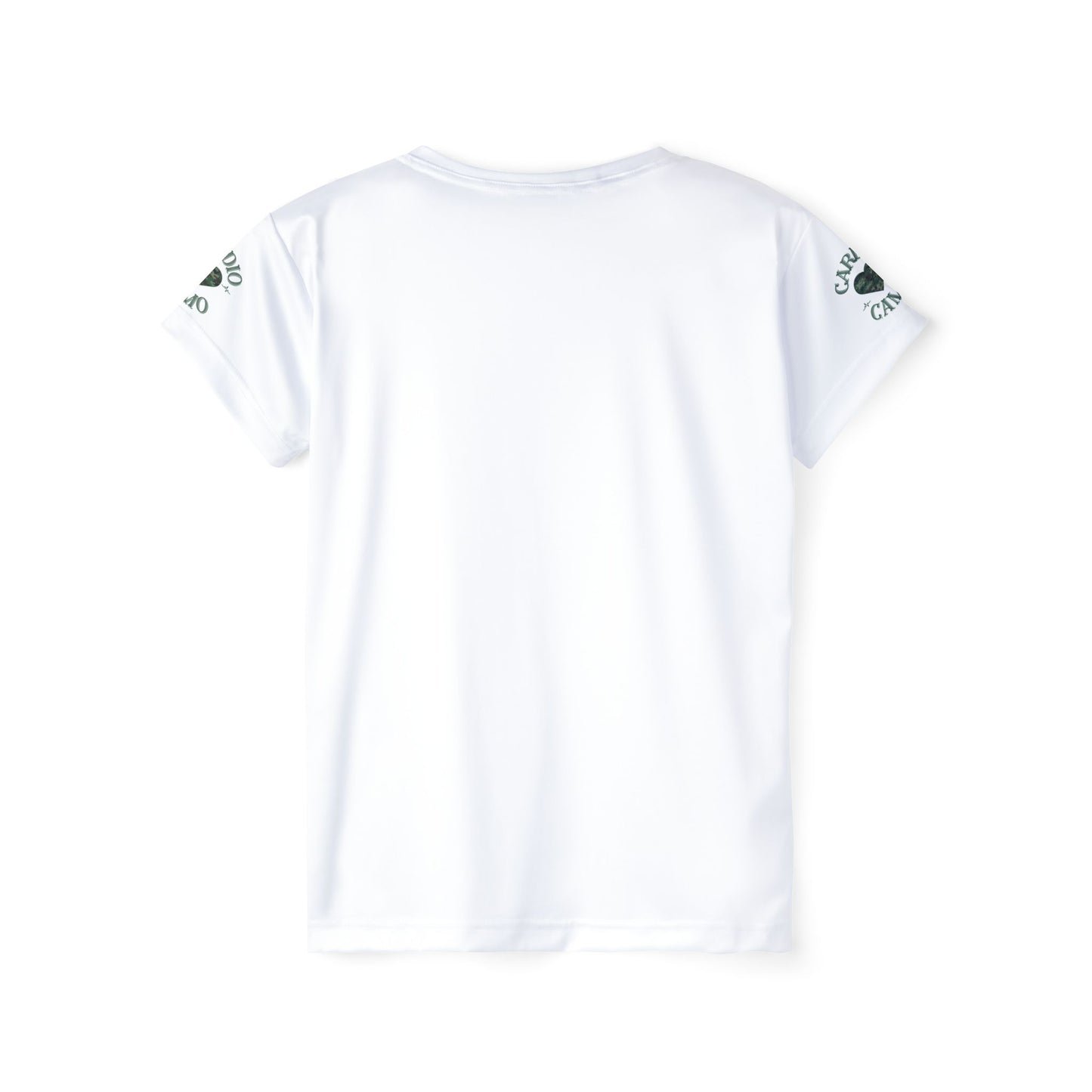 Cardio Camo Women's Sports Jersey White Athletic Tee
