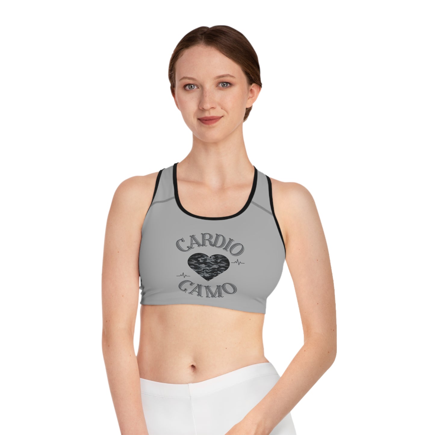 Cardio Camo - Sports Bra