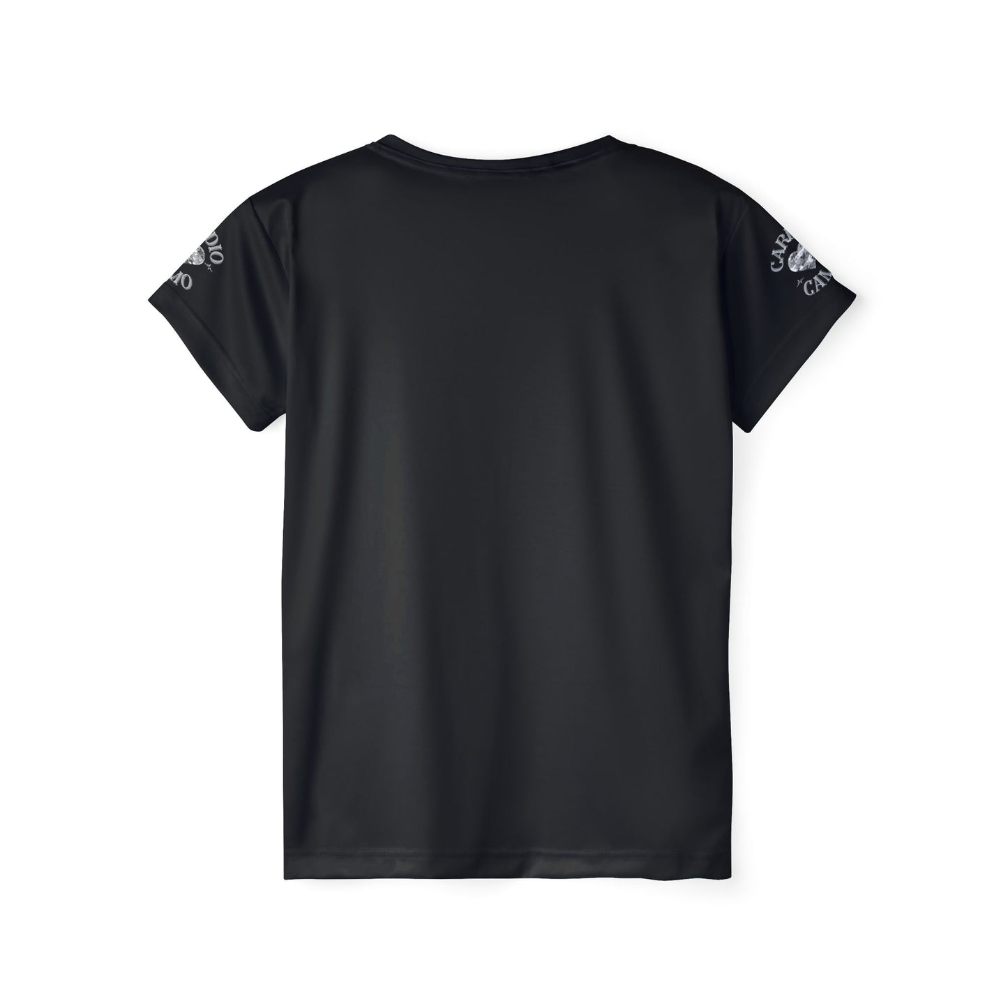 Cardio Camo Women's Sports Jersey Black Athletic Tee