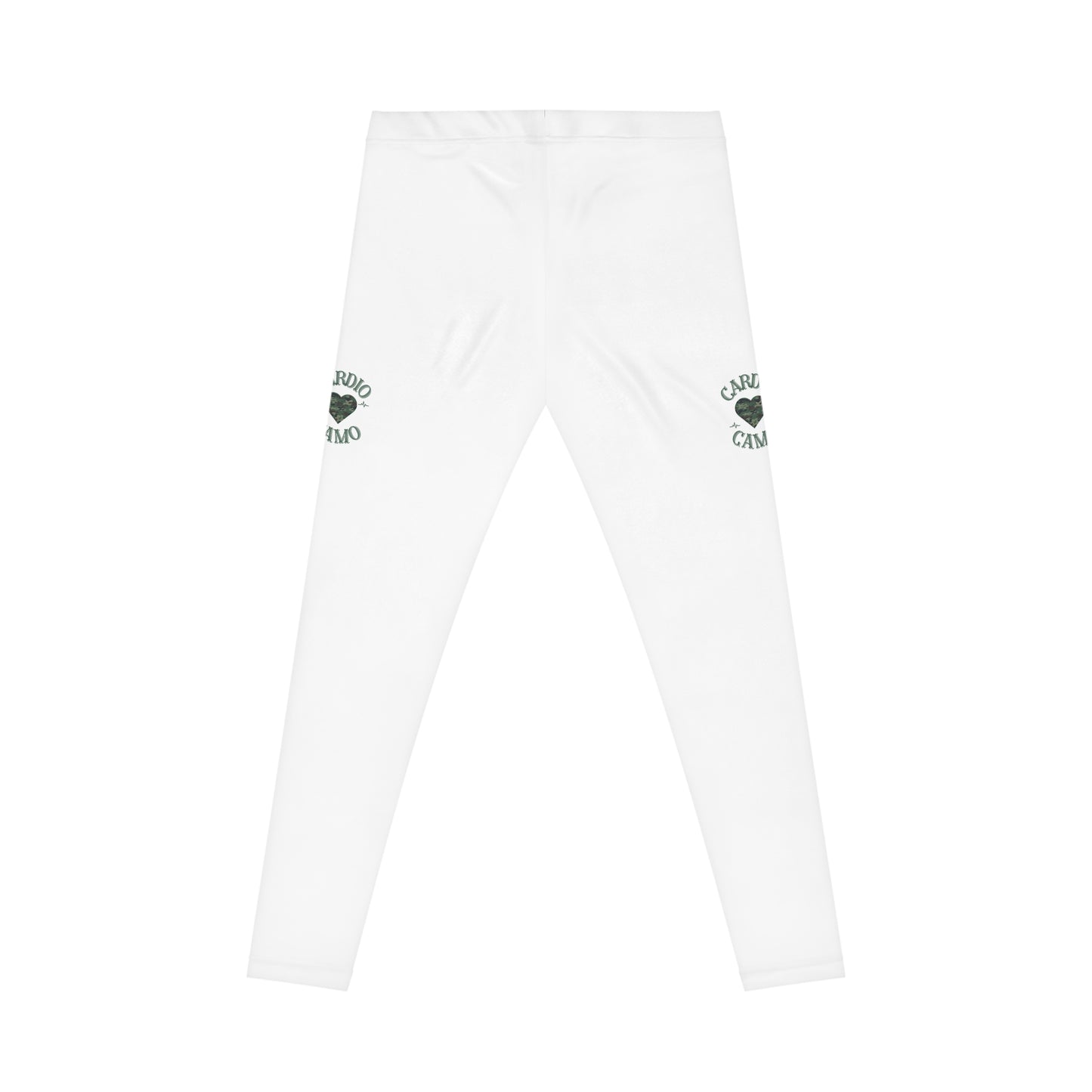 Cardio Camo Women's White Casual Leggings