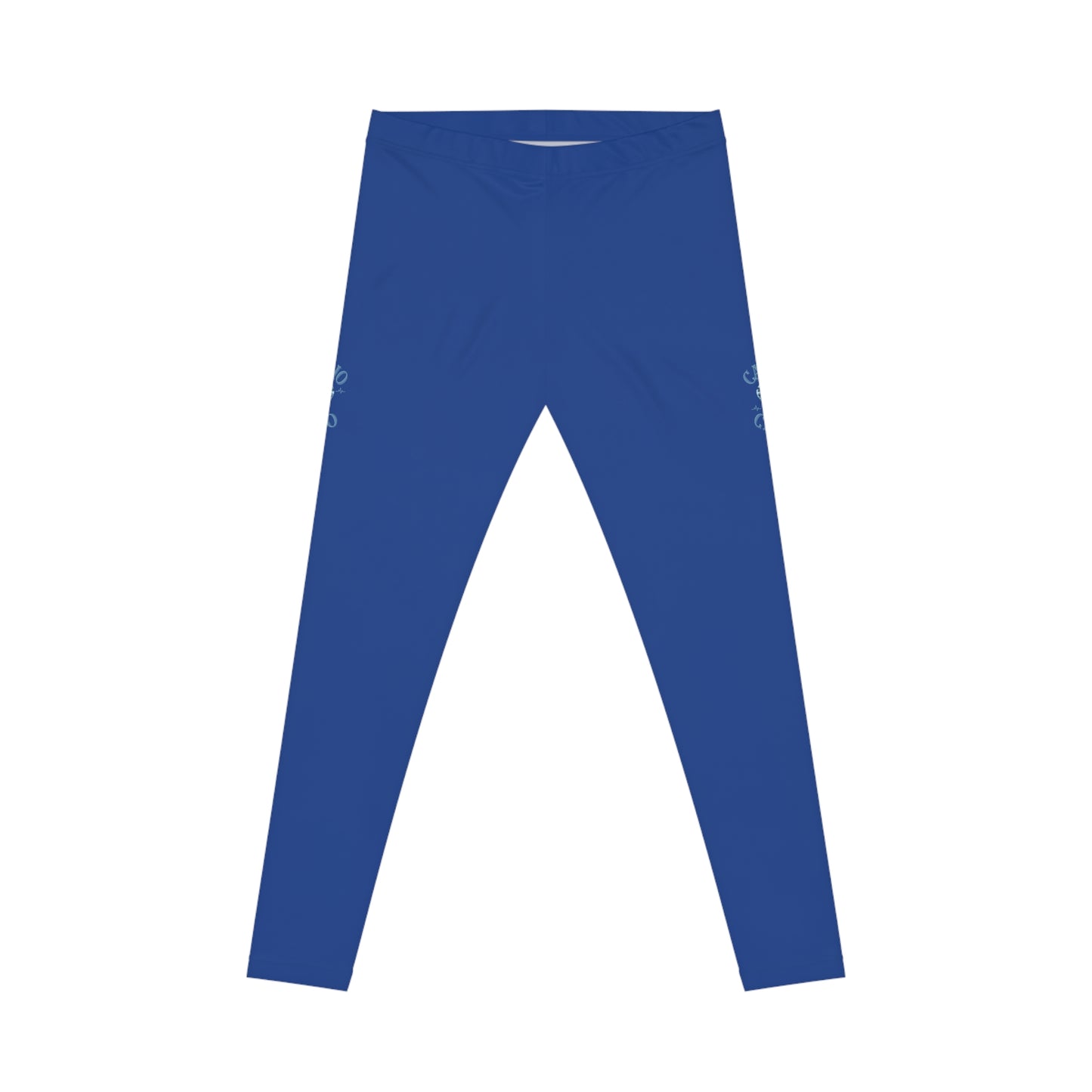Cardio Camo Women's Blue Casual Leggings