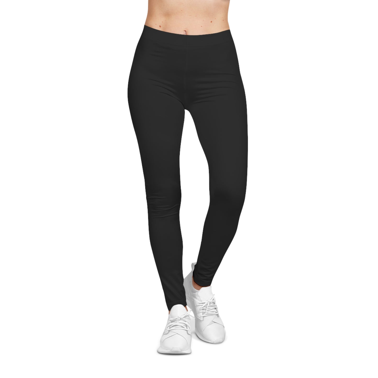Cardio Camo Women's Black Casual Leggings