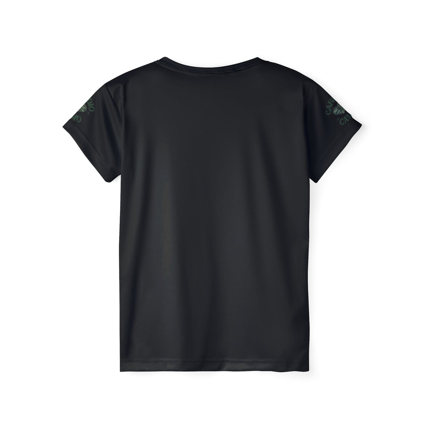 Cardio Camo Women's Sports Jersey Black Athletic Tee