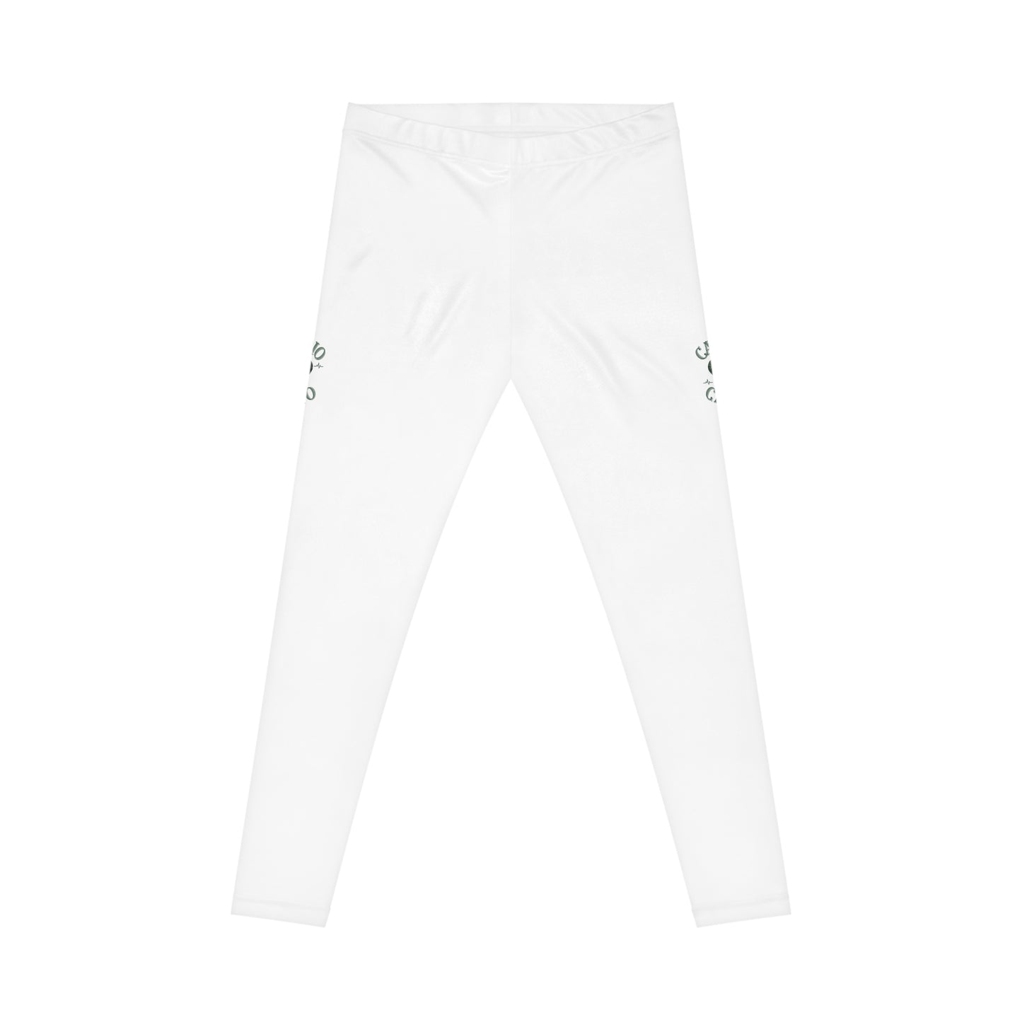 Cardio Camo Women's White Casual Leggings