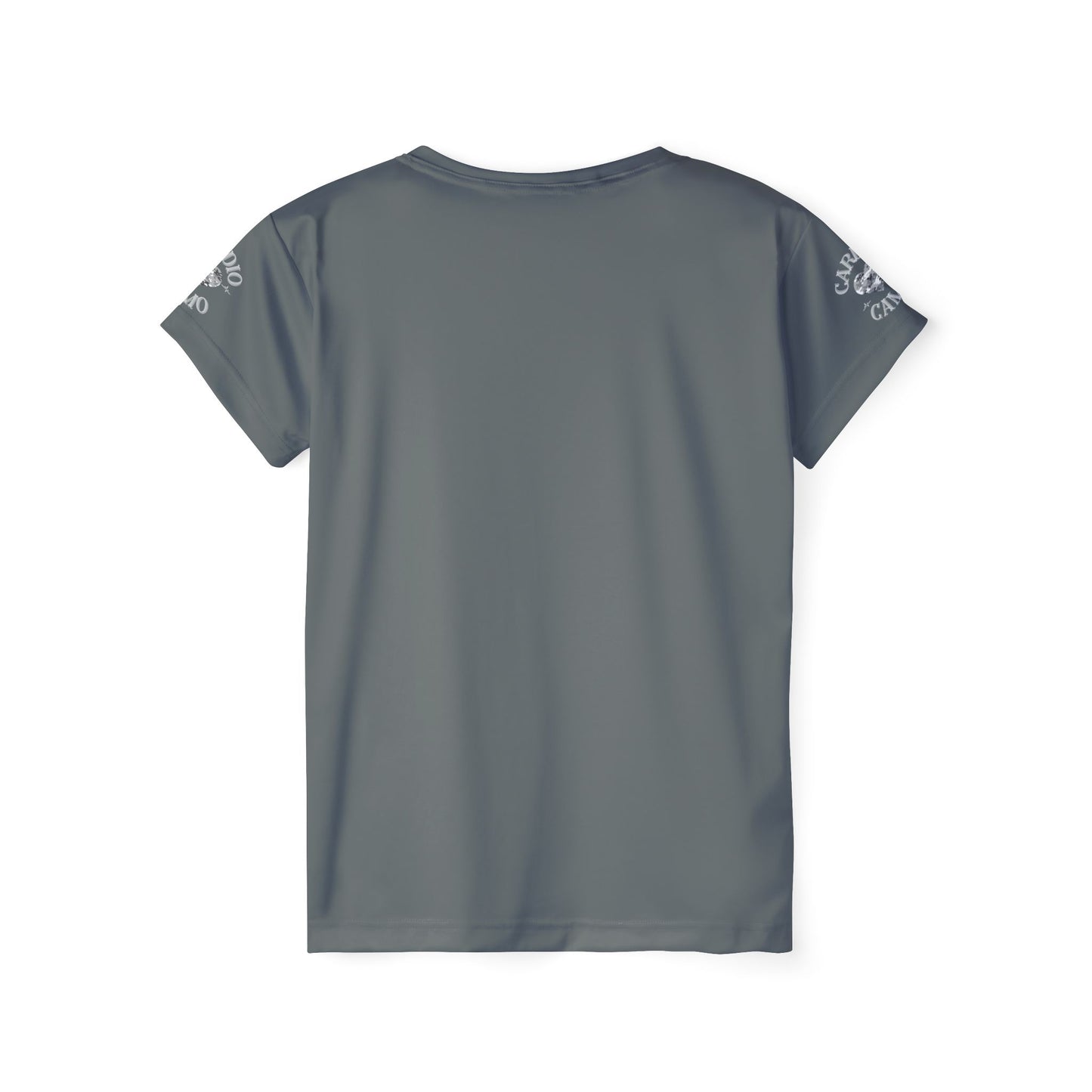 Cardio Camo Women’s Sports Jersey Gray Athletic Tee