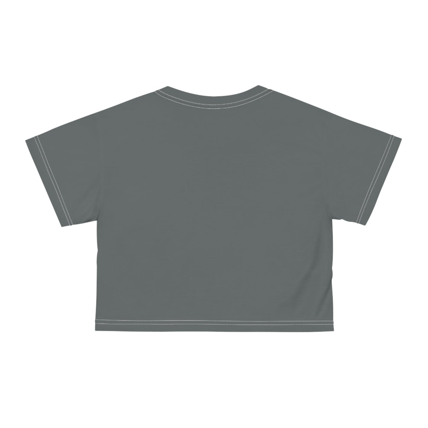 Cardio Camo Gray Crop Tee
