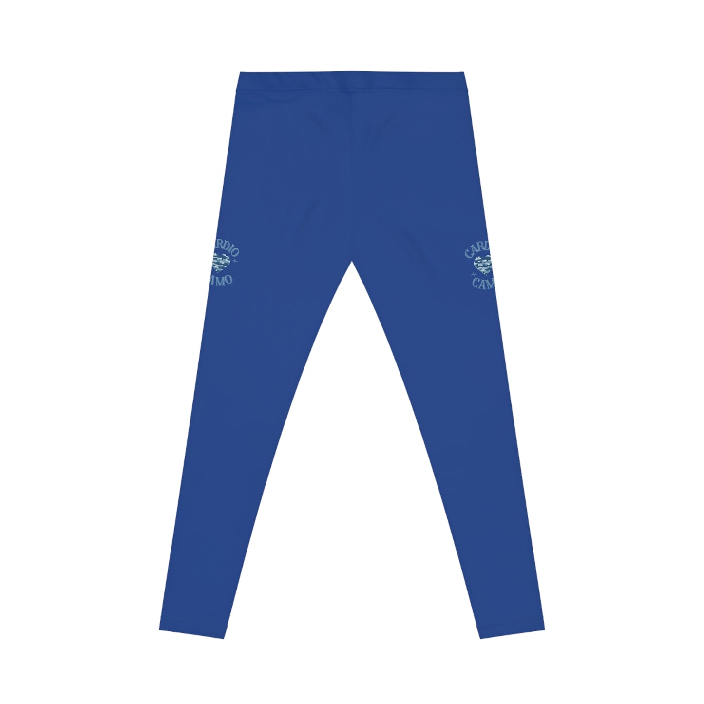 Cardio Camo Women's Blue Casual Leggings