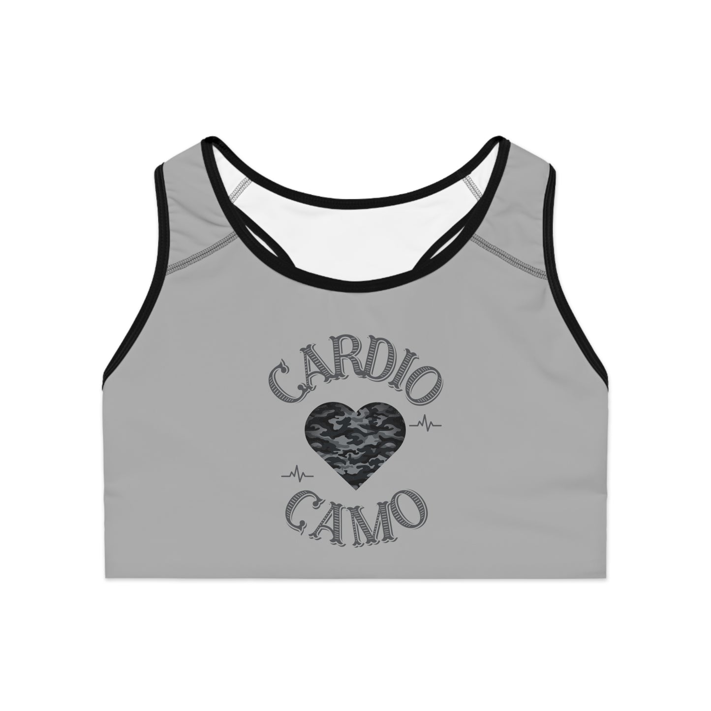 Cardio Camo - Sports Bra