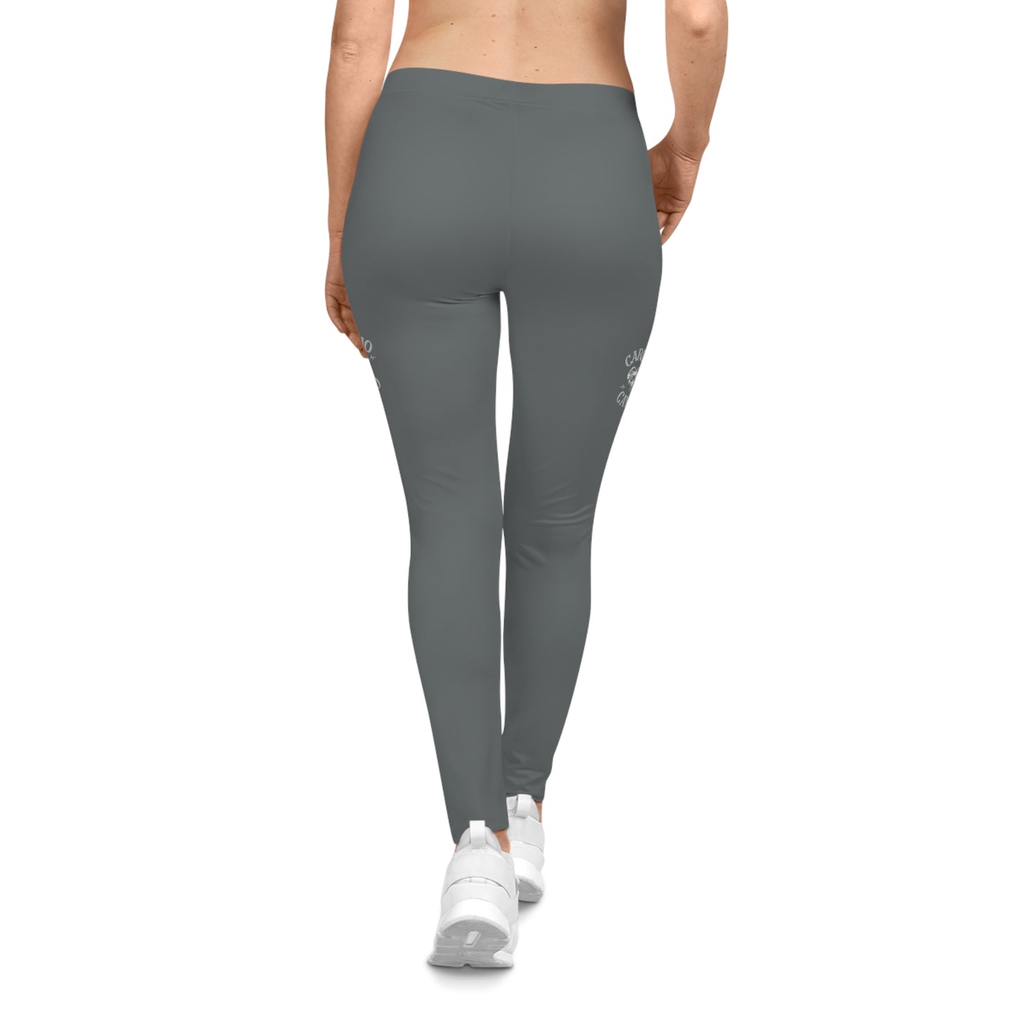 Cardio Camo Women's Gray Casual Leggings