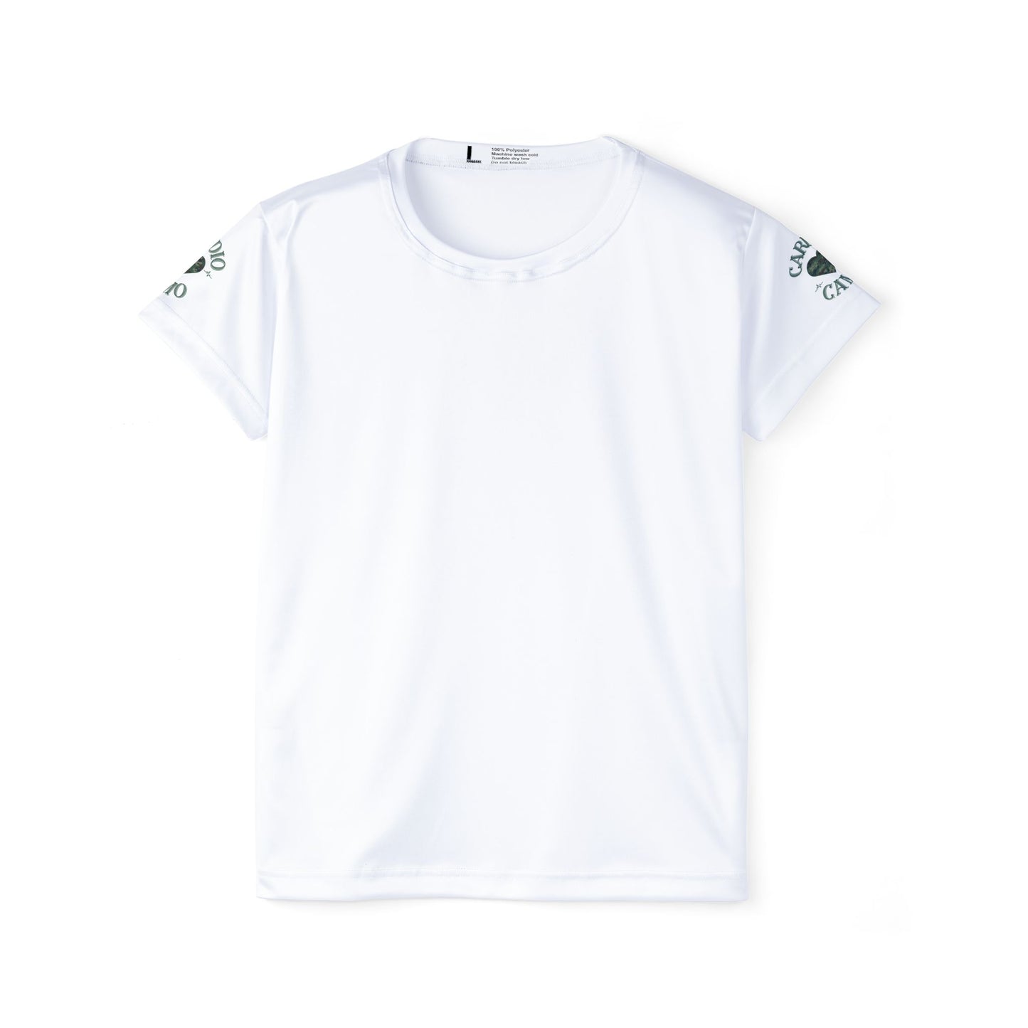 Cardio Camo Women's Sports Jersey White Athletic Tee