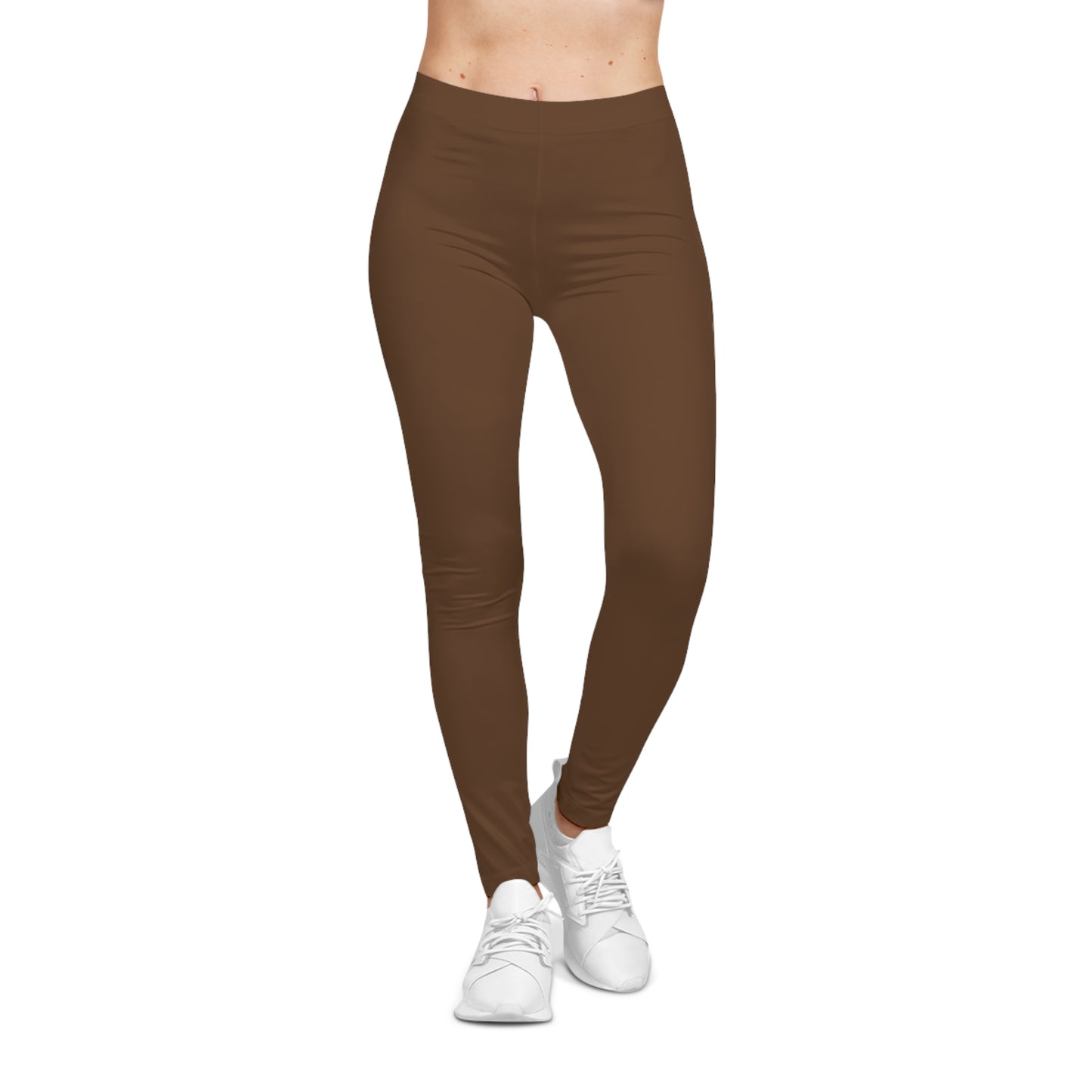 Cardio Camo Women's Brown Casual Leggings