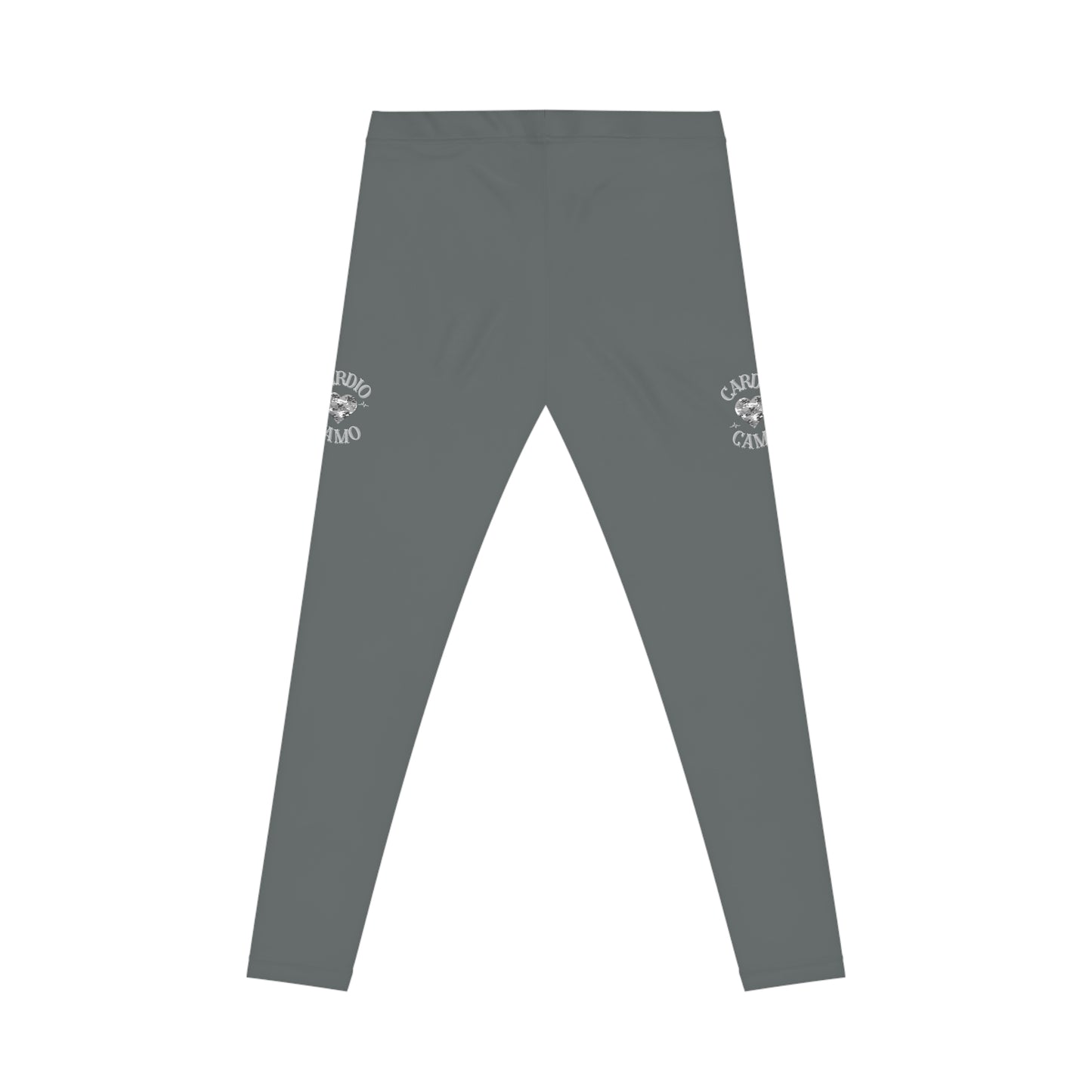 Cardio Camo Women's Gray Casual Leggings
